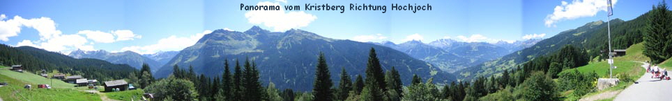 Panorama vom Kristberg Richtung Hochjoch